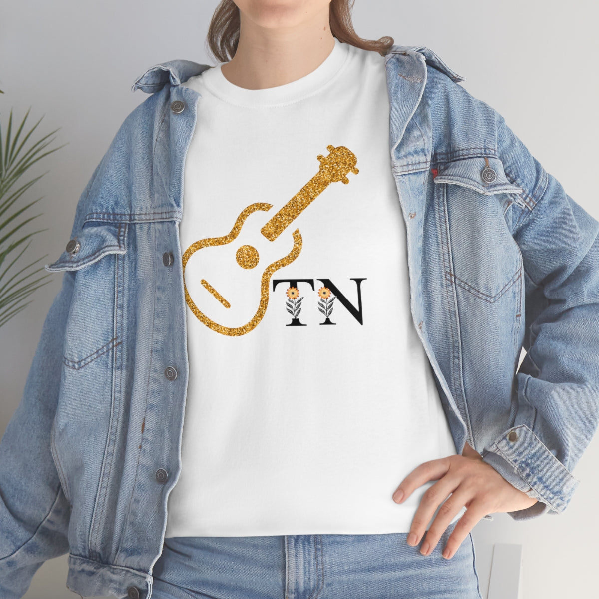 "Guitar" Unisex Heavy Cotton Tee