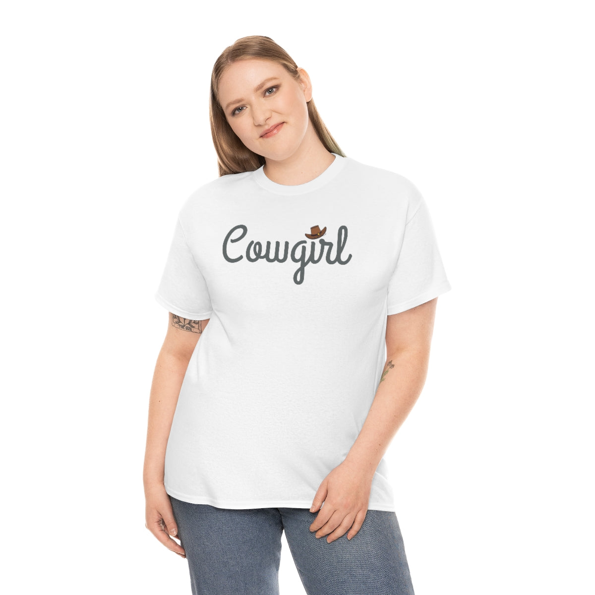 Cowgirl Unisex Heavy Cotton Tee