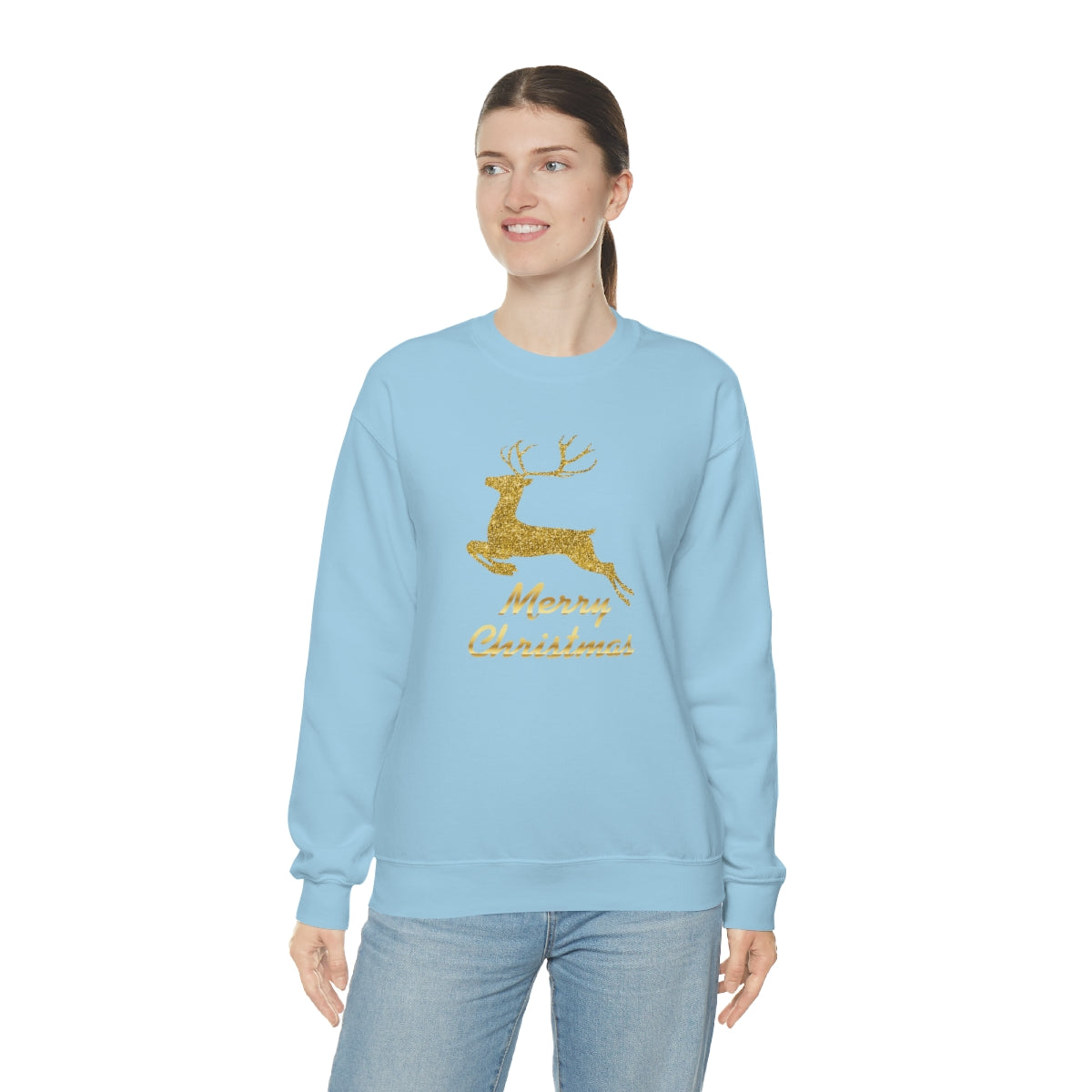 "Merry Christmas" Unisex Heavy Blend™ Crewneck Sweatshirt