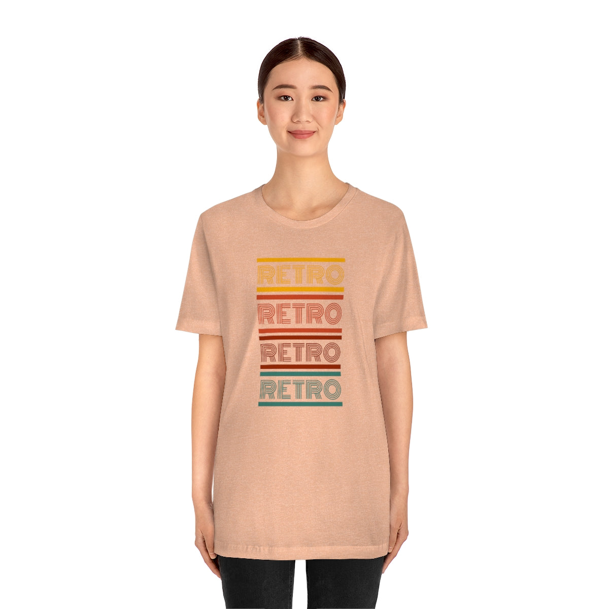 Retro Unisex Jersey Short Sleeve Tee