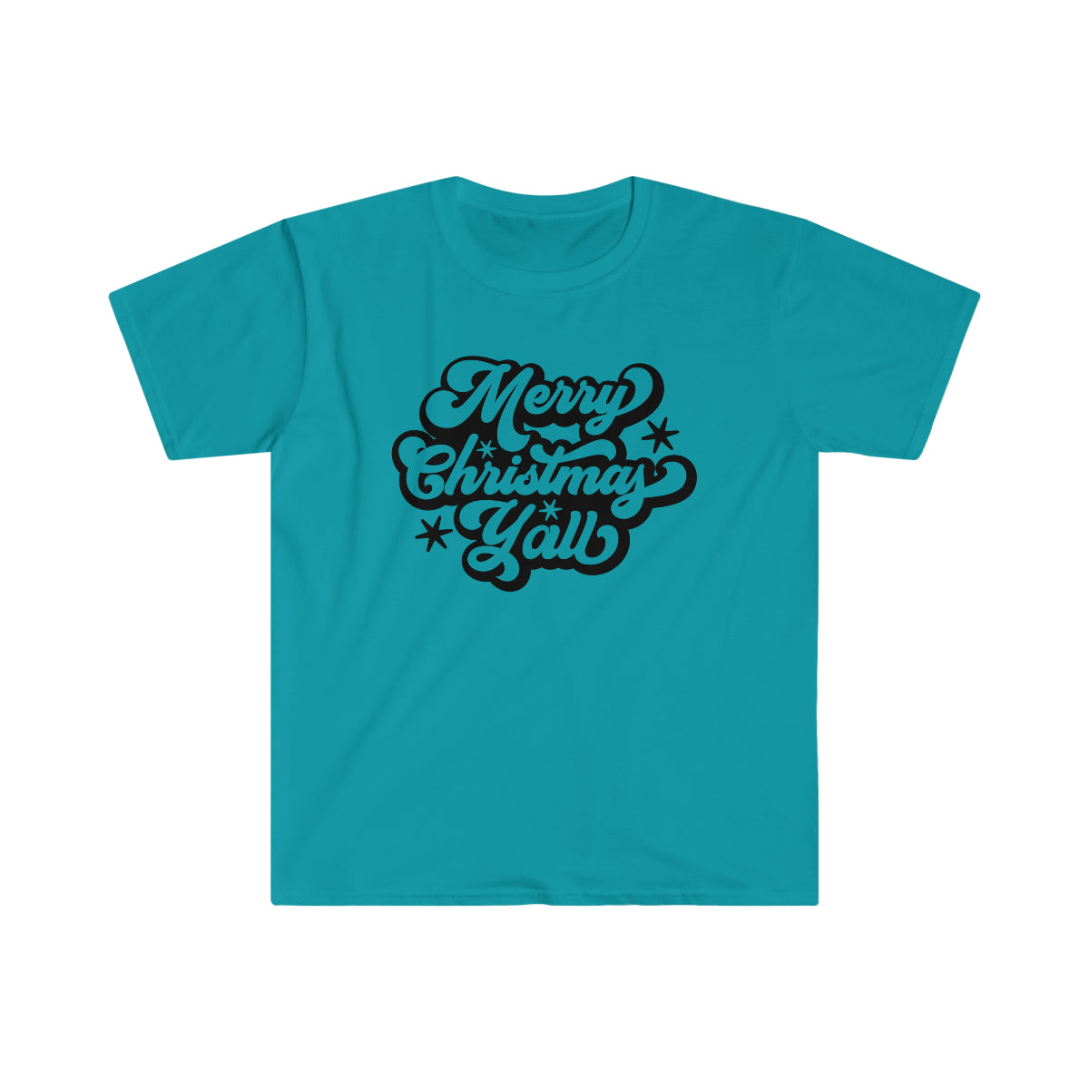 "Merry Christmas Ya'll" Unisex Softstyle T-Shirt