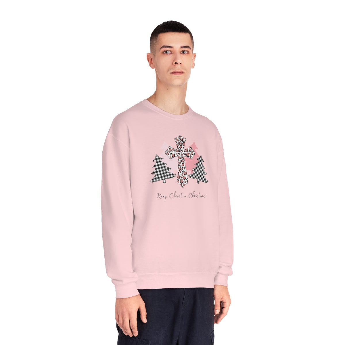 "Keep Christ in Christmas" Unisex NuBlend® Crewneck Sweatshirt