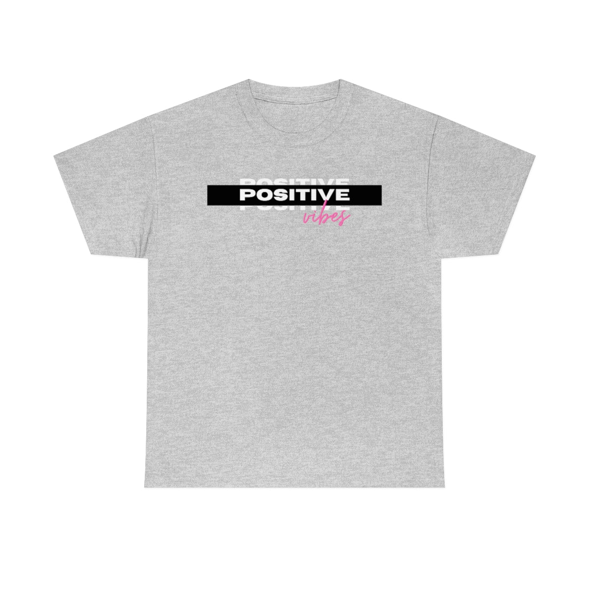 Positive Vibes Unisex Heavy Cotton Tee