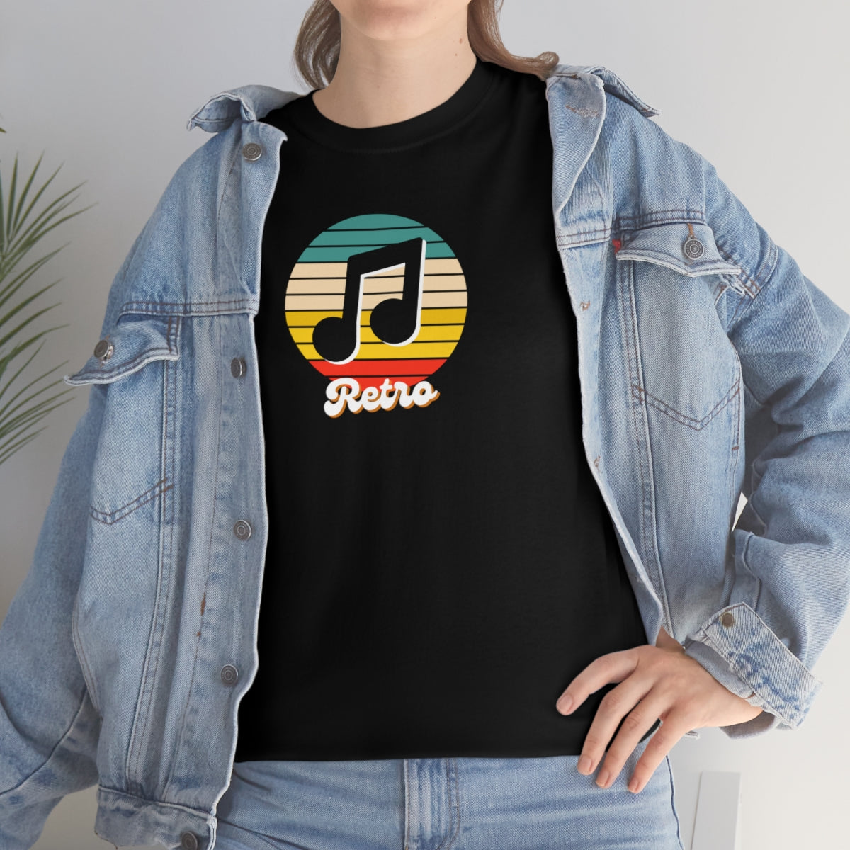 "Retro" Unisex Heavy Cotton Tee