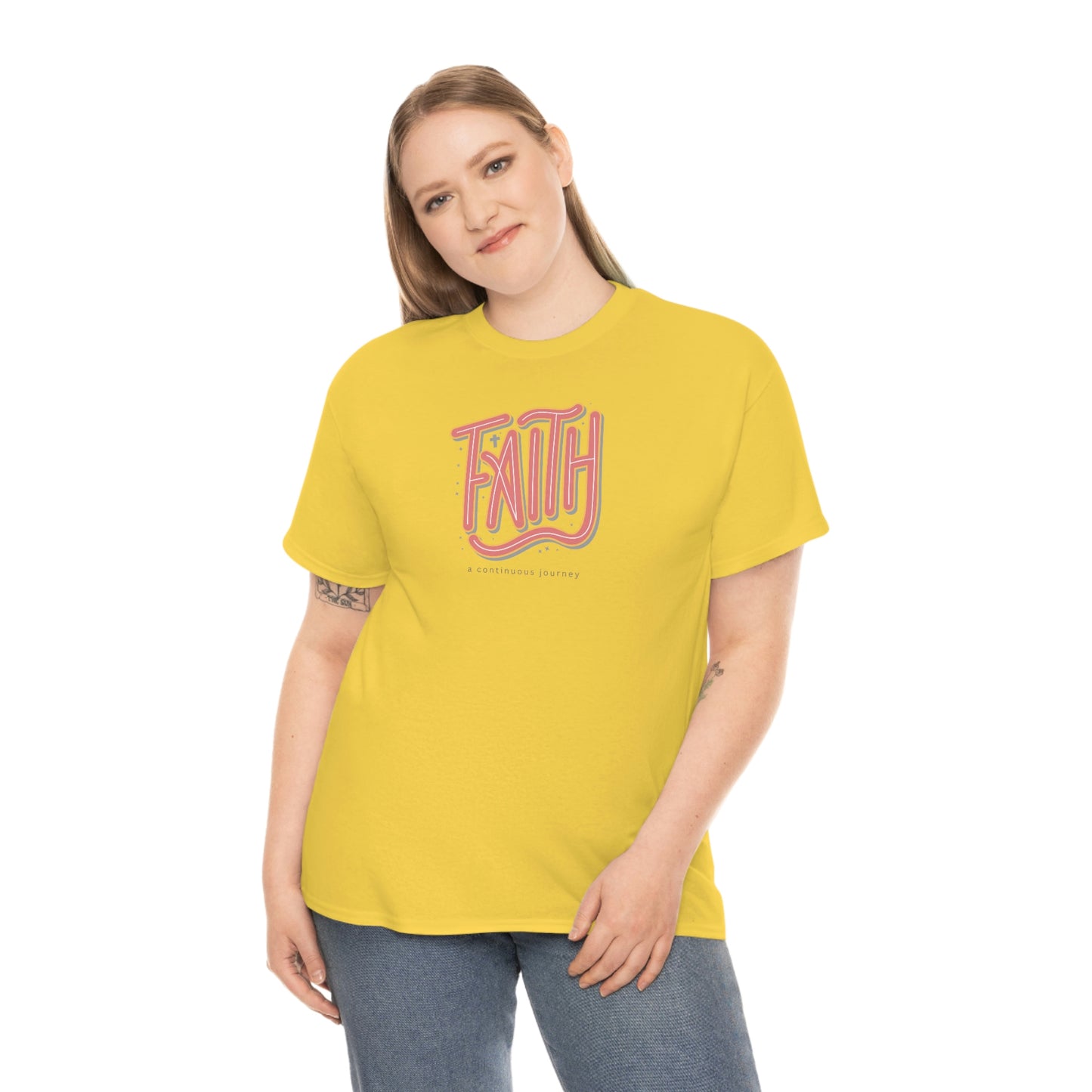 "Faith" Unisex Heavy Cotton Tee
