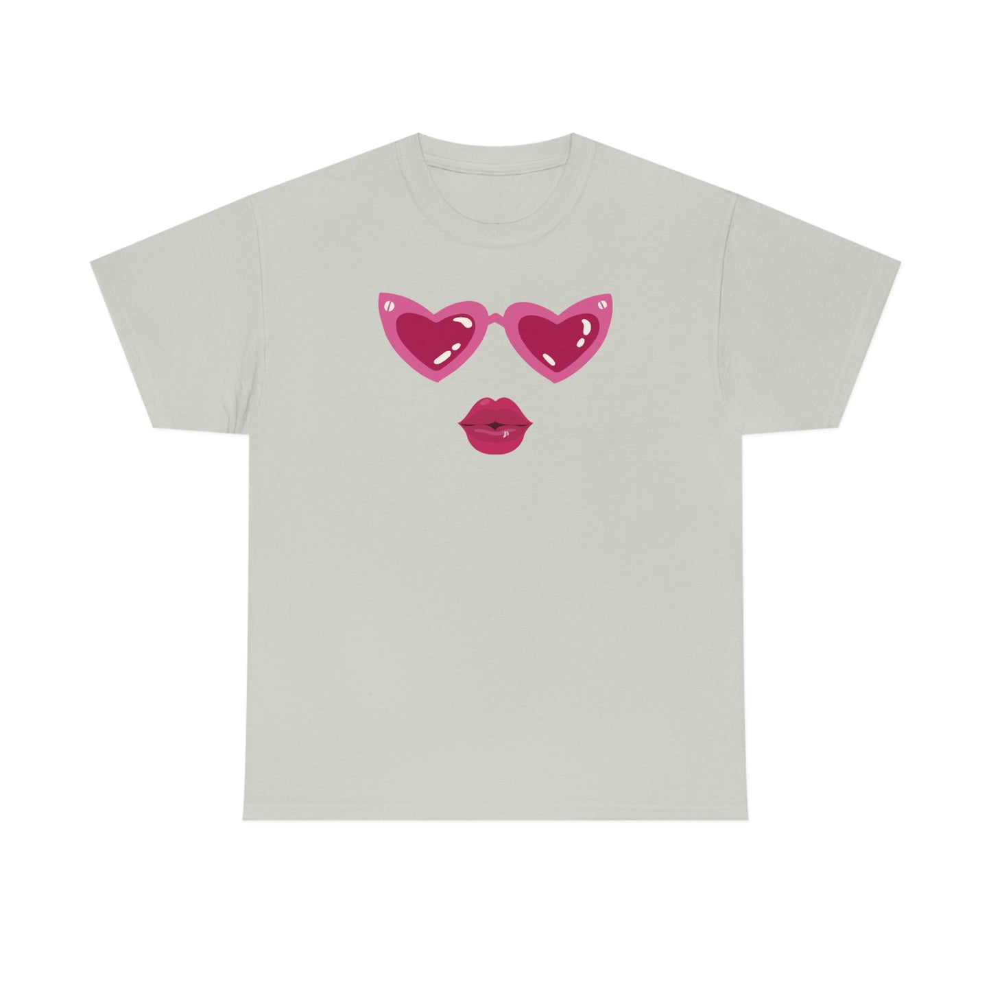 "Valentine Face" Unisex Heavy Cotton Tee