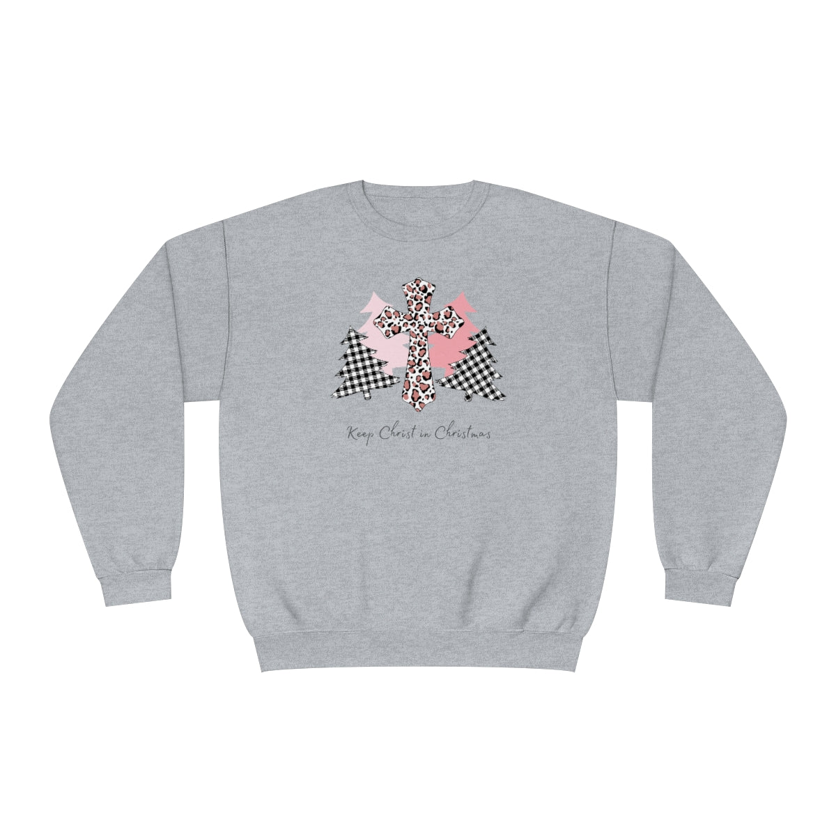 "Keep Christ in Christmas" Unisex NuBlend® Crewneck Sweatshirt