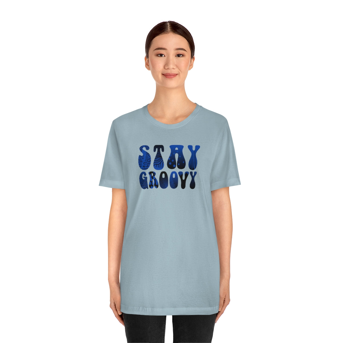 "Stay Groovy" Unisex Jersey Short Sleeve Tee