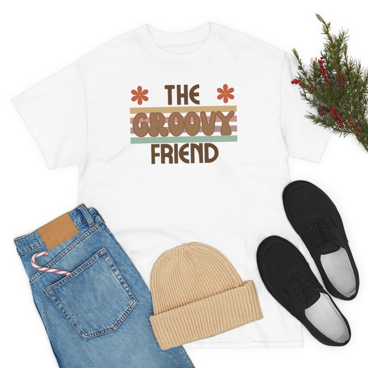 The Groovy Friend Unisex Heavy Cotton Tee