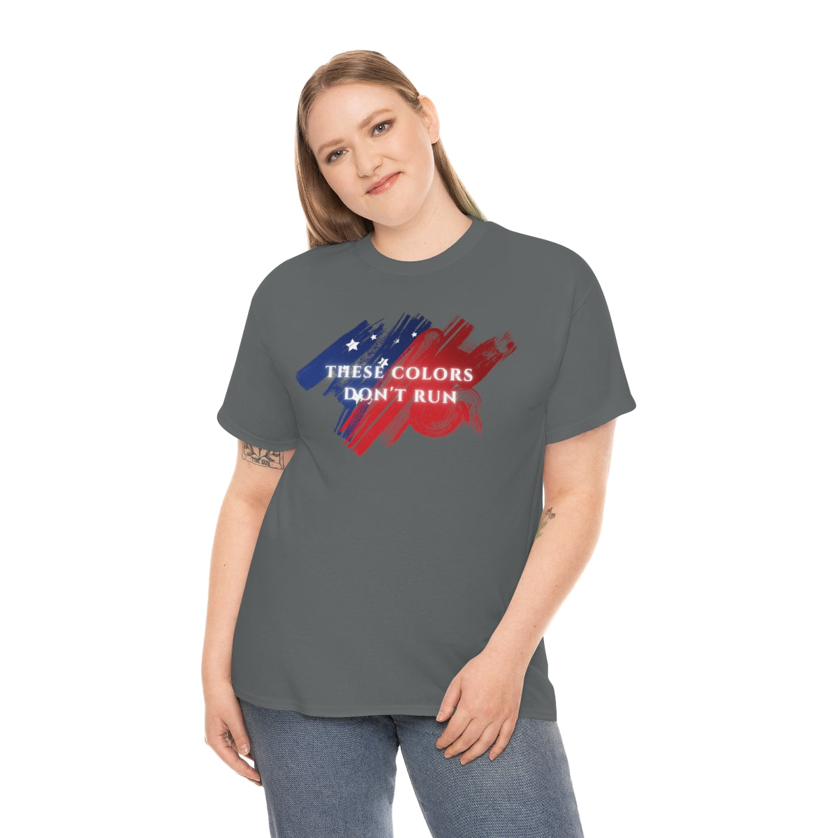 "These Colors Don't Run" Unisex Heavy Cotton Tee