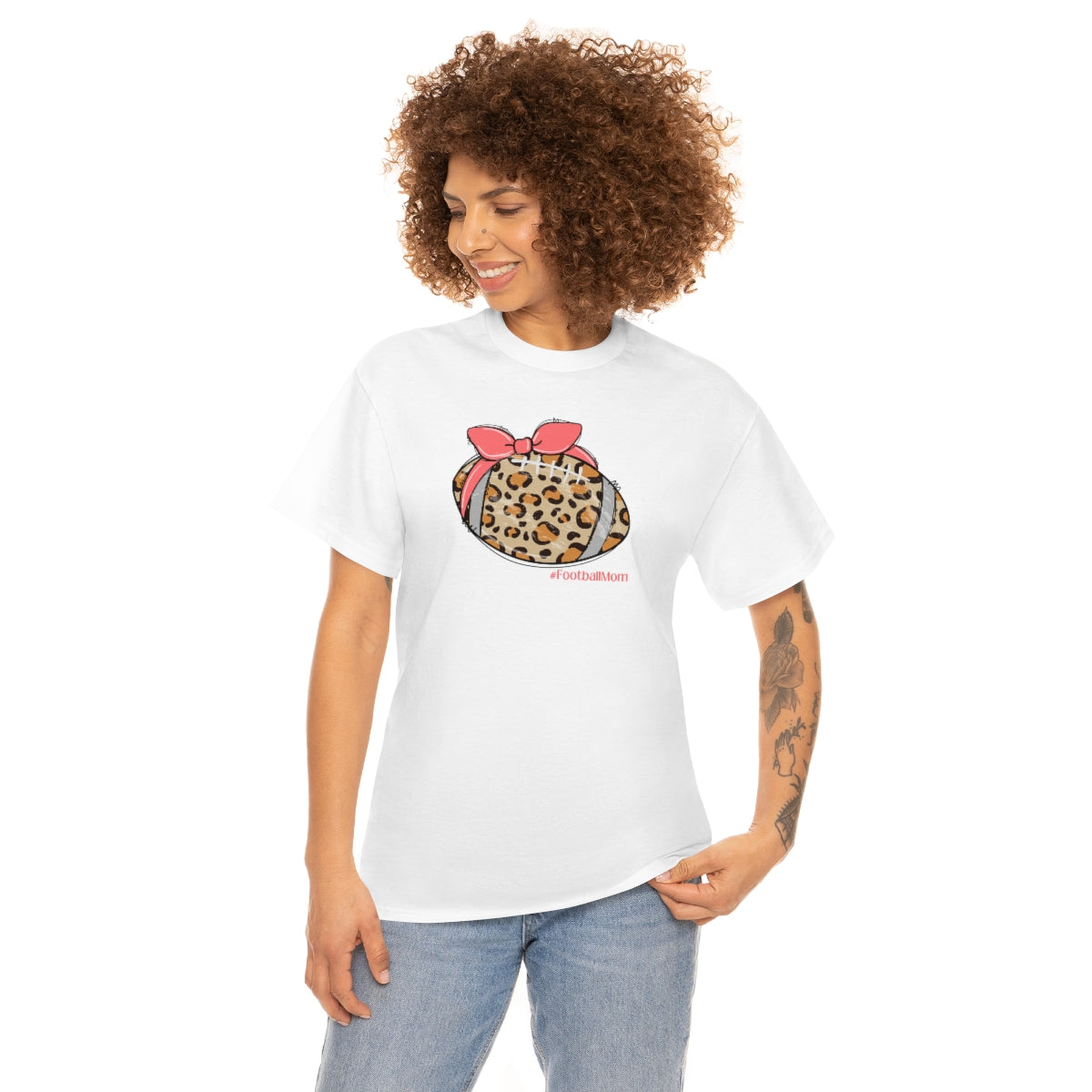 #footballmom Unisex Heavy Cotton Tee