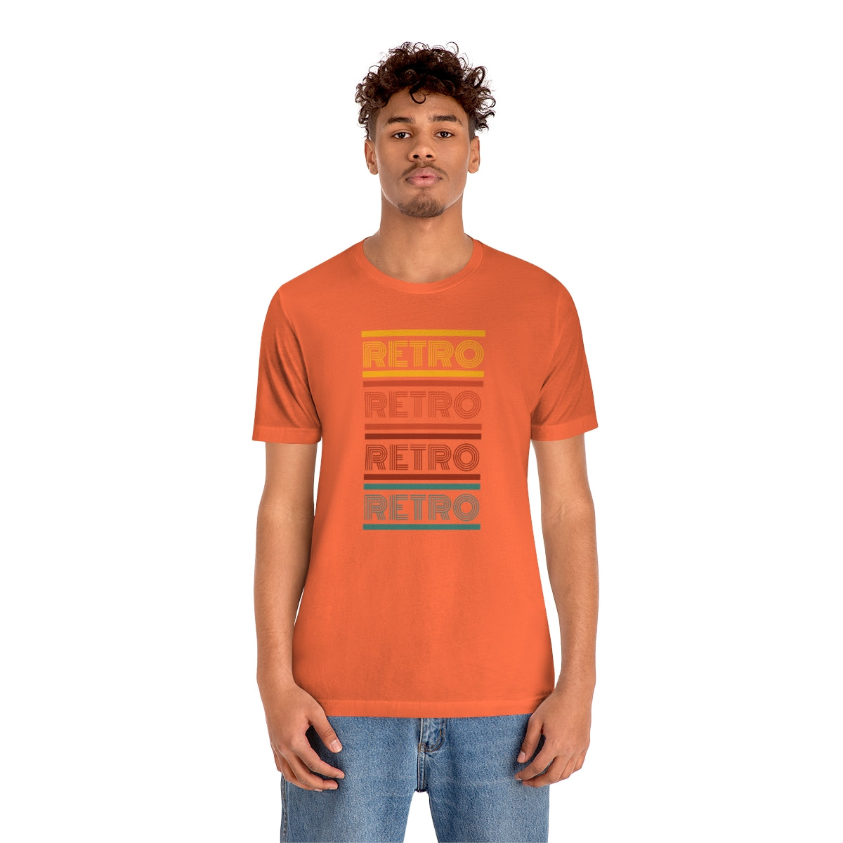 Retro Unisex Jersey Short Sleeve Tee