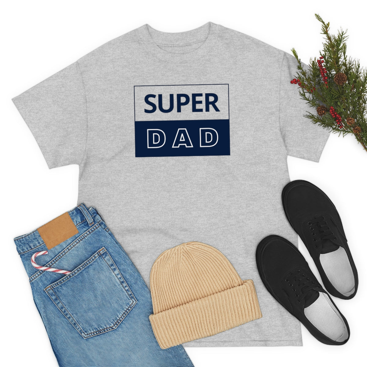 "Super Dad" Unisex Heavy Cotton Tee