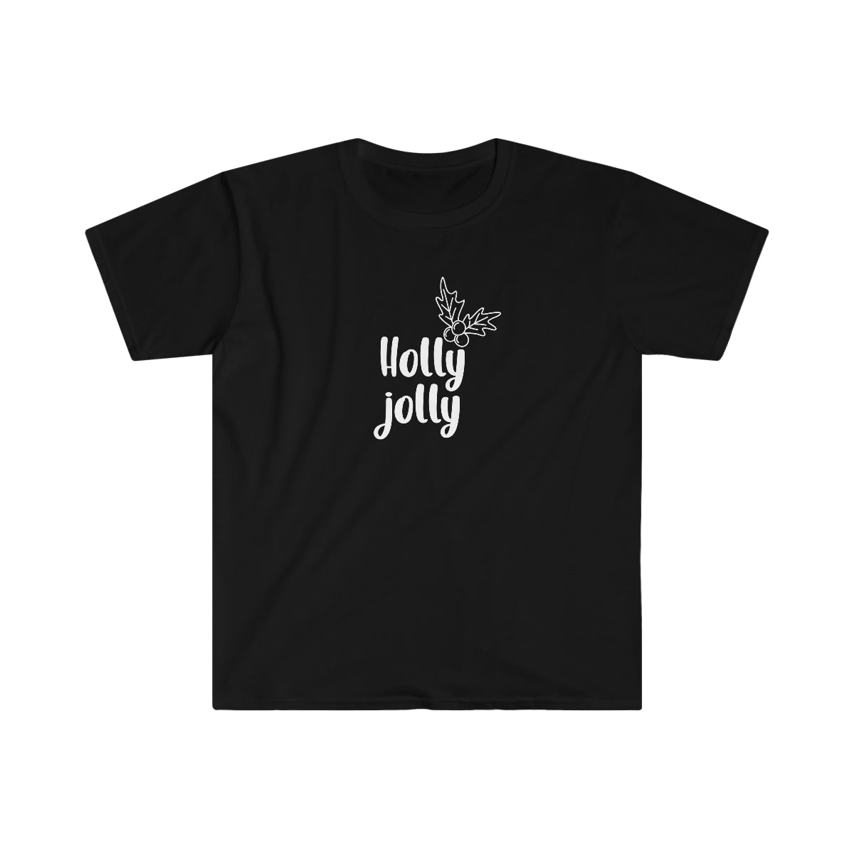 "Holly Jolly" Unisex Softstyle T-Shirt