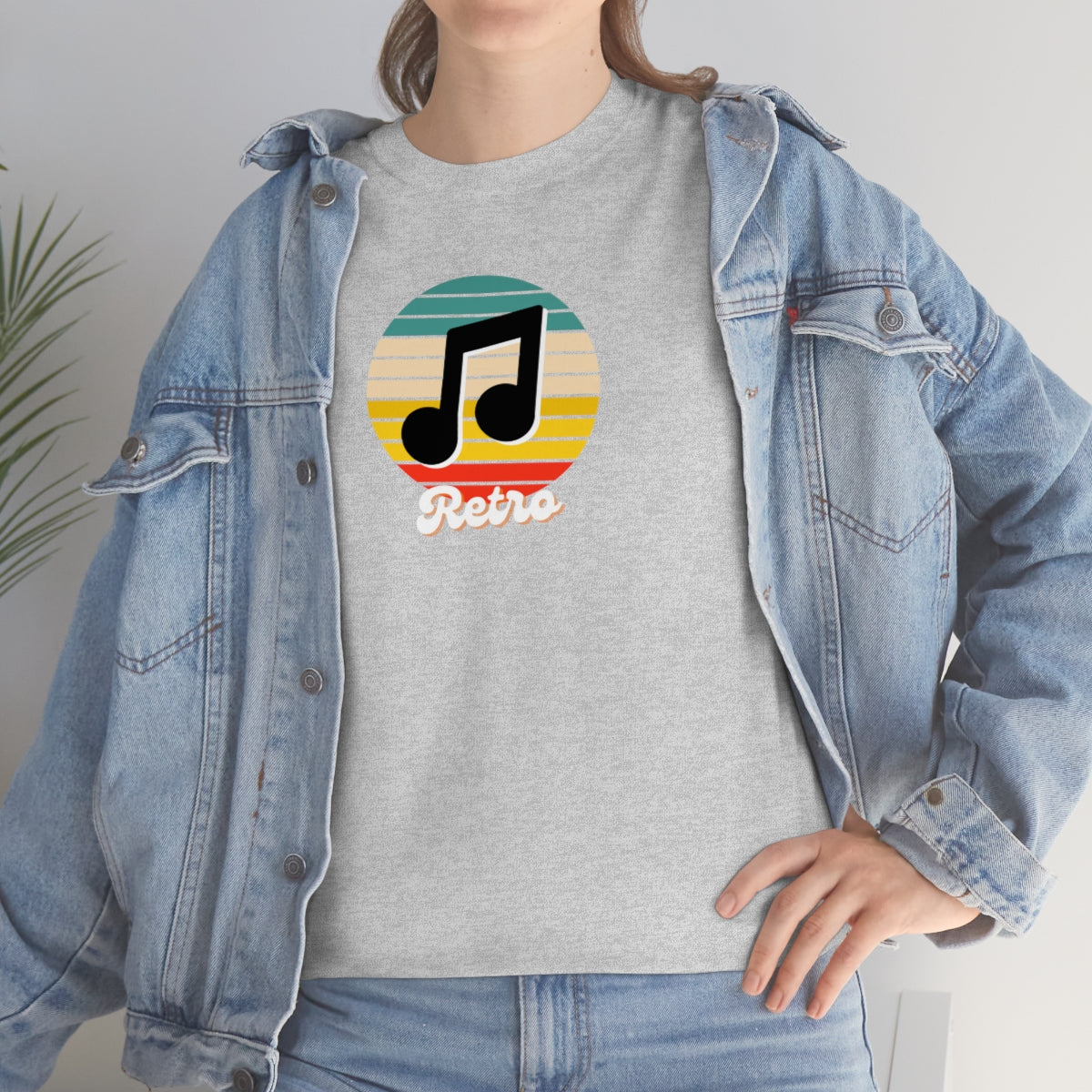 "Retro" Unisex Heavy Cotton Tee