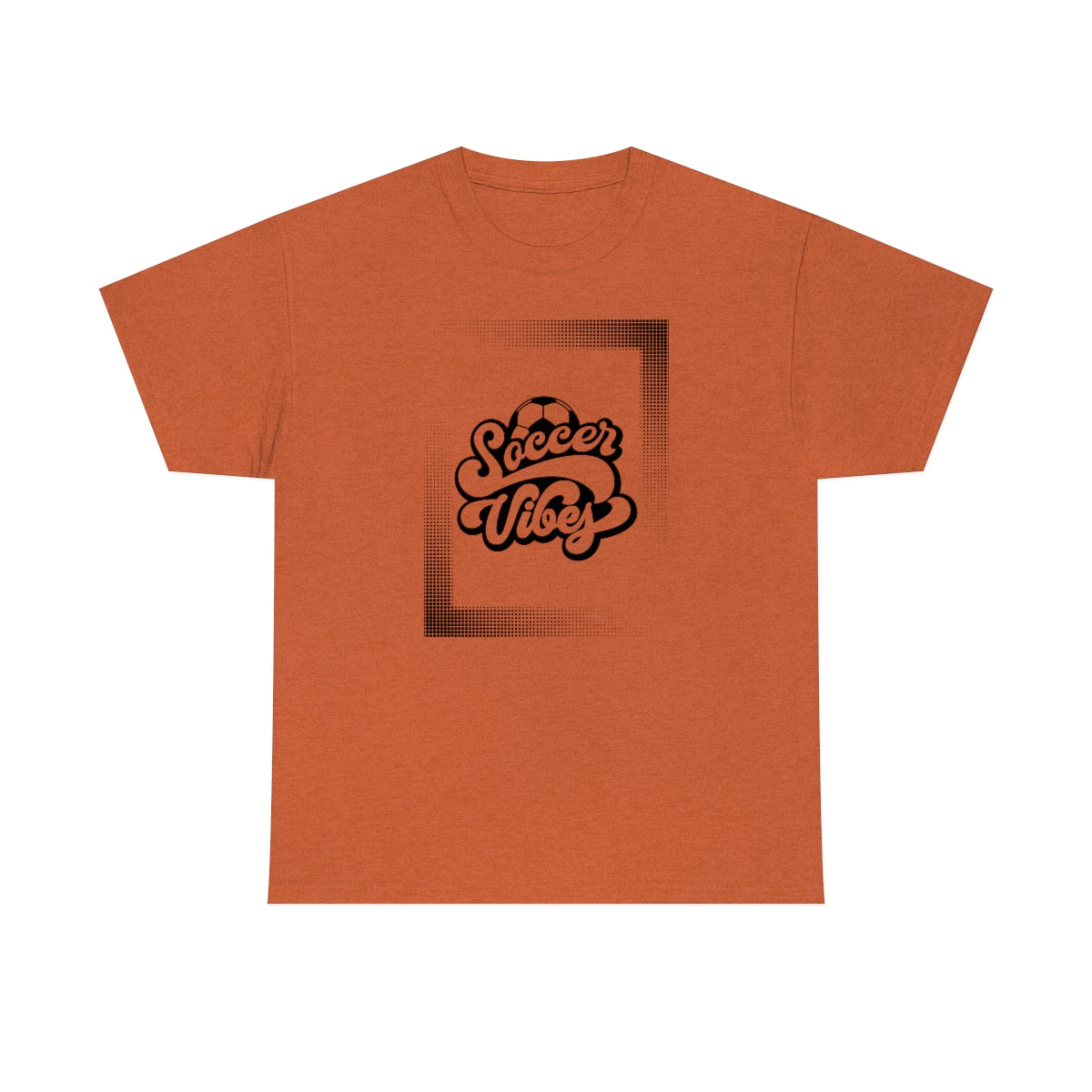 "Soccer Vibes" Unisex Heavy Cotton Tee