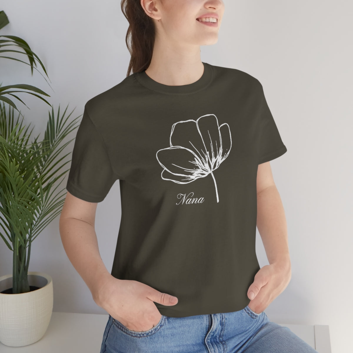 "Nana" Unisex Jersey Short Sleeve Tee