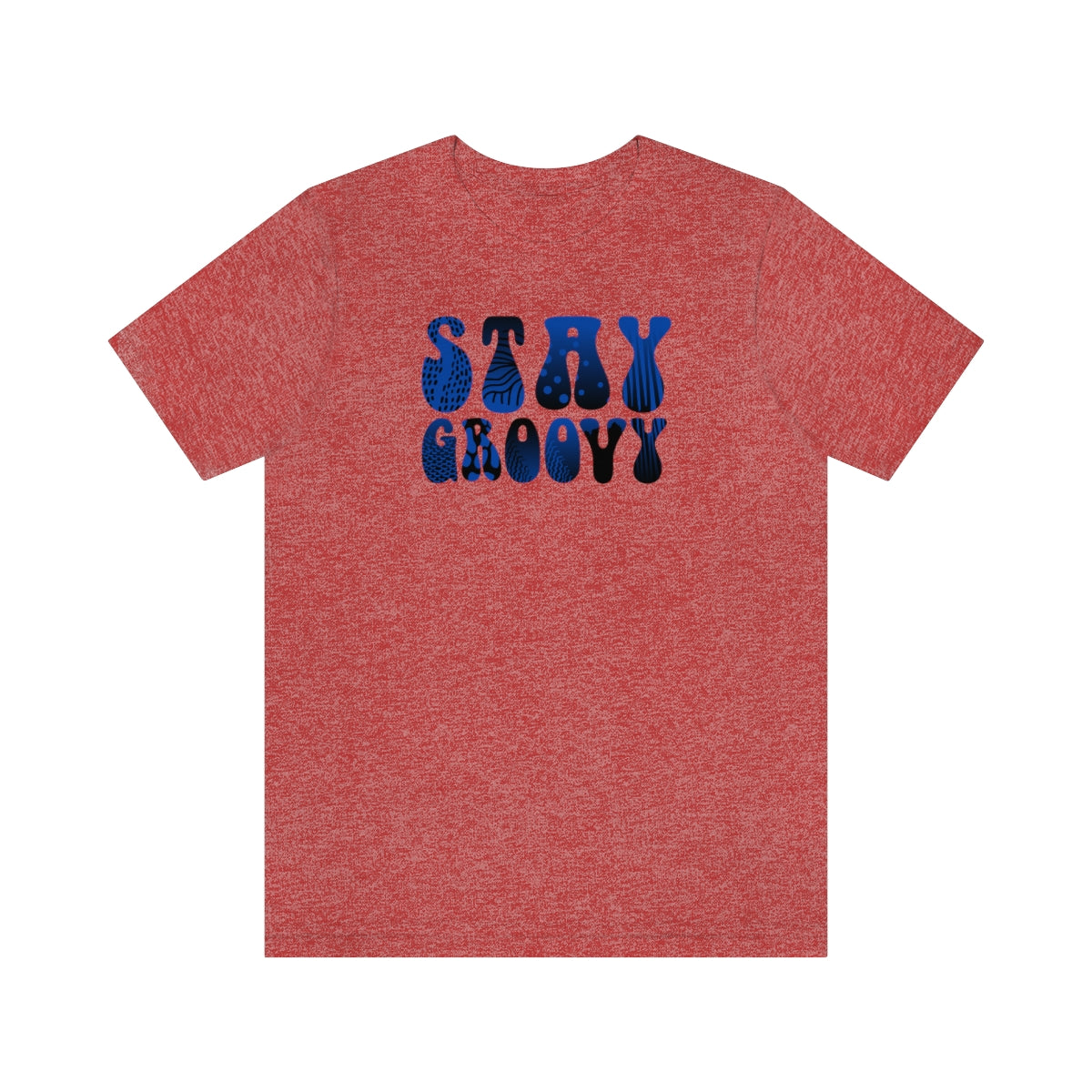 "Stay Groovy" Unisex Jersey Short Sleeve Tee