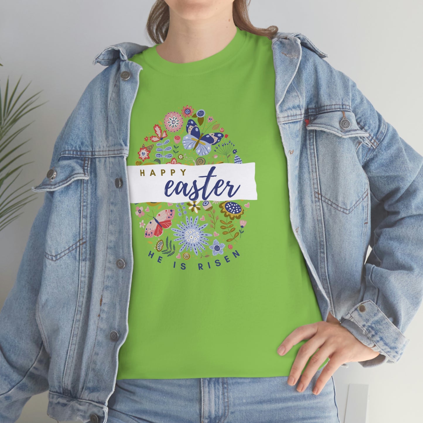 "Happy Easter" Unisex Heavy Cotton Tee