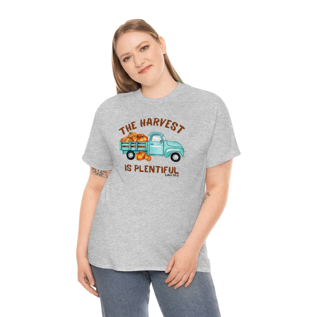 The Harvest is Plentiful Unisex Heavy Cotton Tee