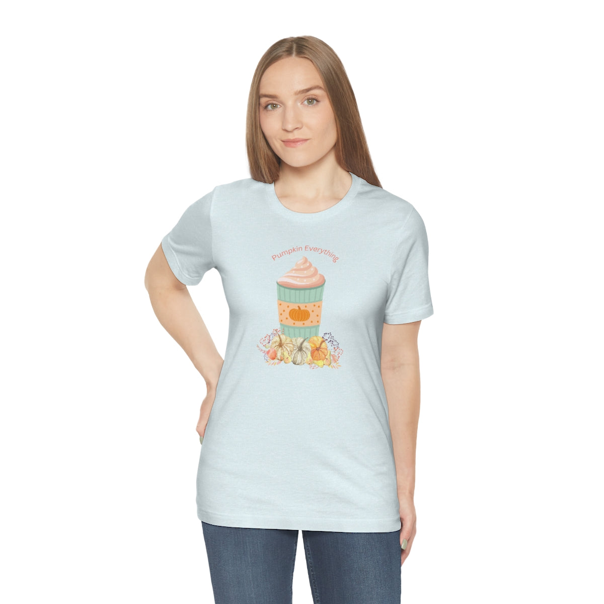 "Pumpkin Everything" Unisex Jersey Short Sleeve Tee
