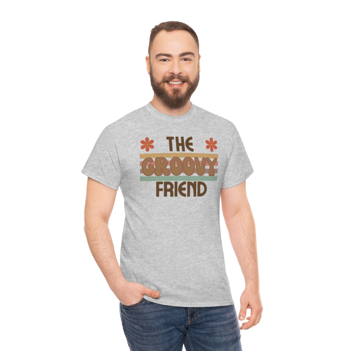 The Groovy Friend Unisex Heavy Cotton Tee