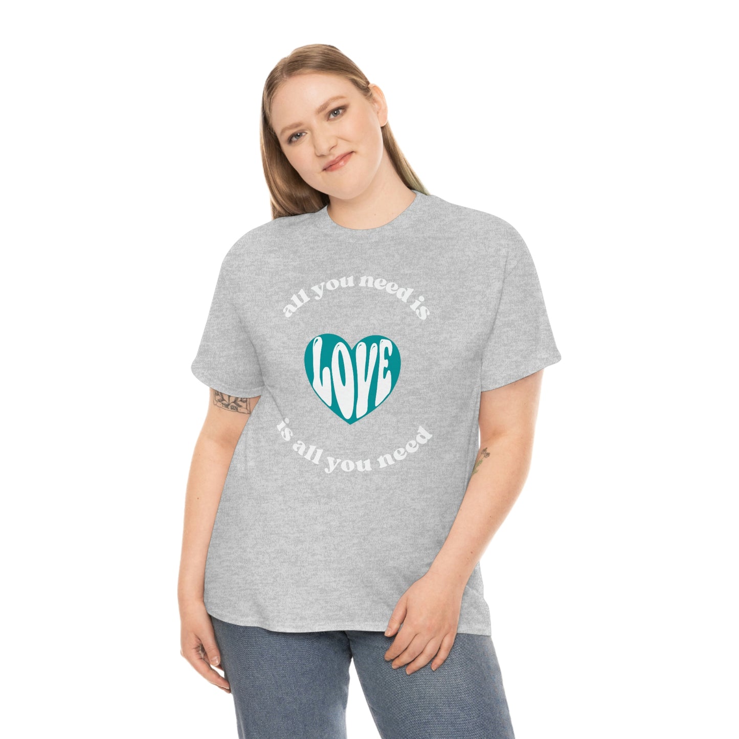 "Love" Unisex Heavy Cotton Tee