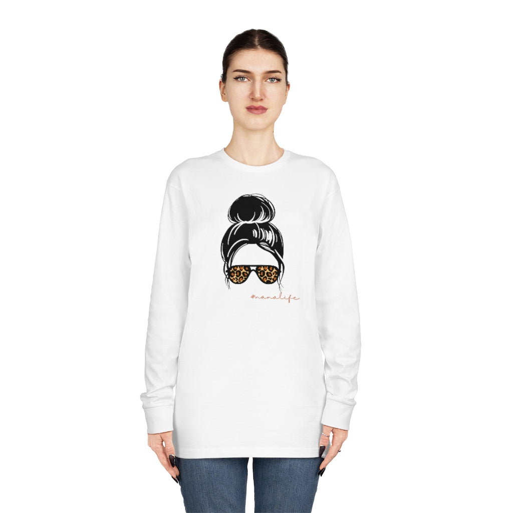 #nanalife Long Sleeve Crewneck Tee