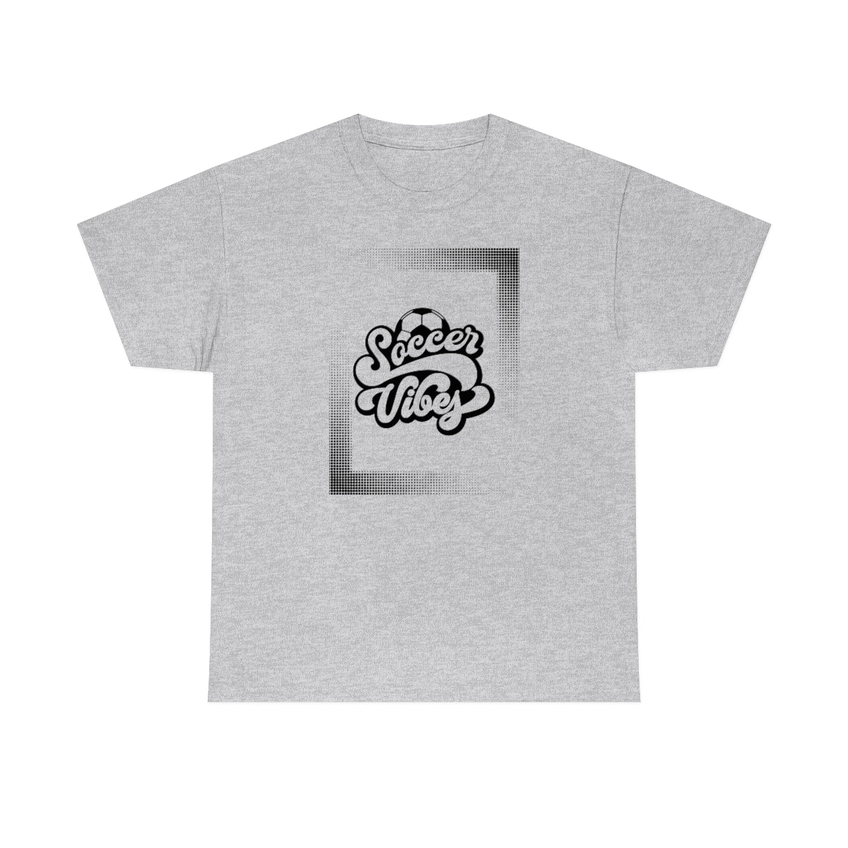 "Soccer Vibes" Unisex Heavy Cotton Tee