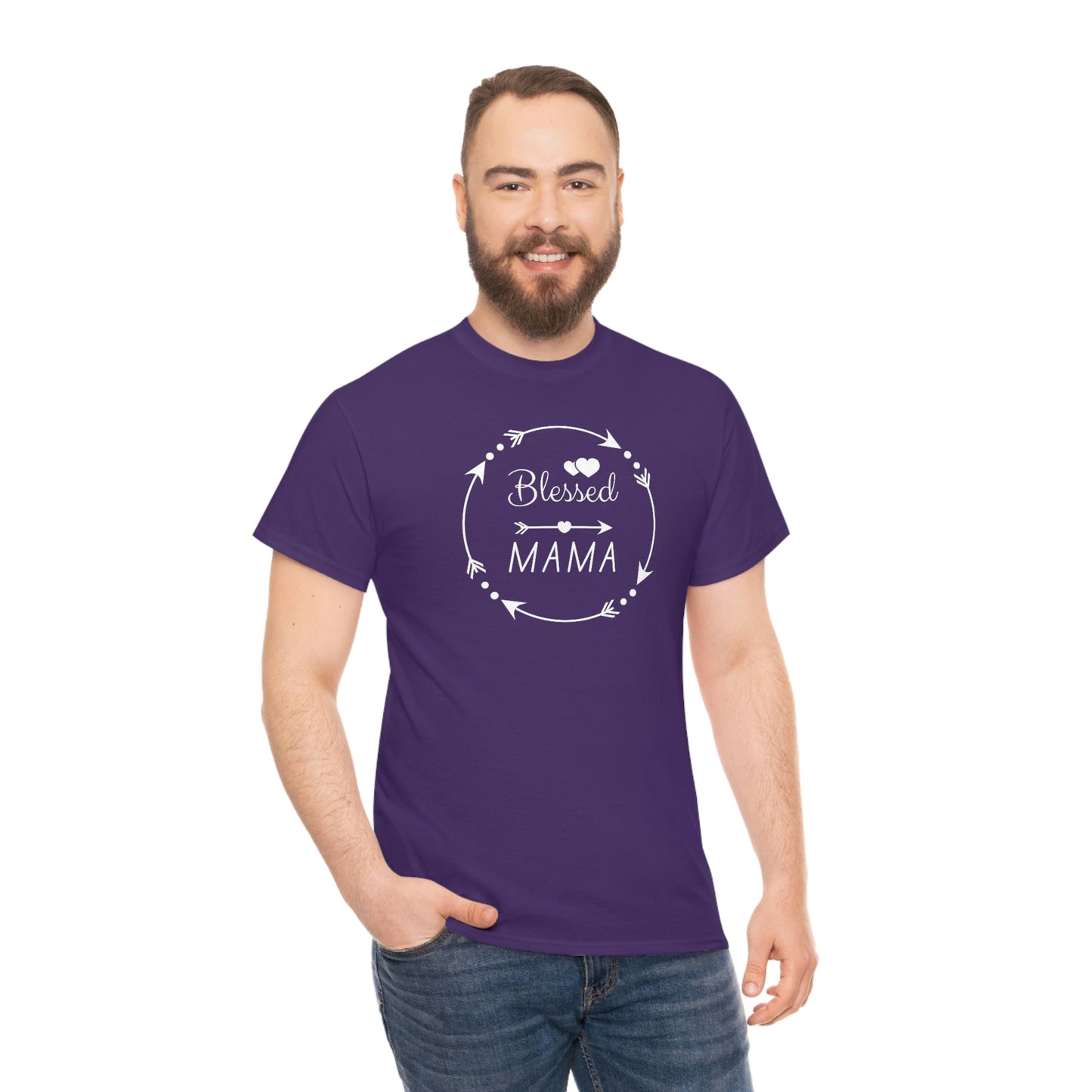 "Blessed Mama" Unisex Heavy Cotton Tee