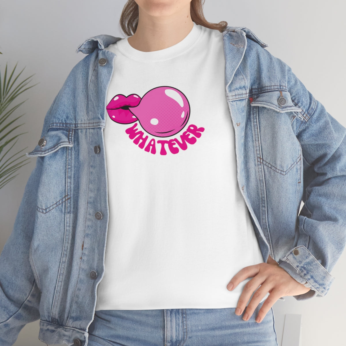 "Whatever" Unisex Heavy Cotton Tee