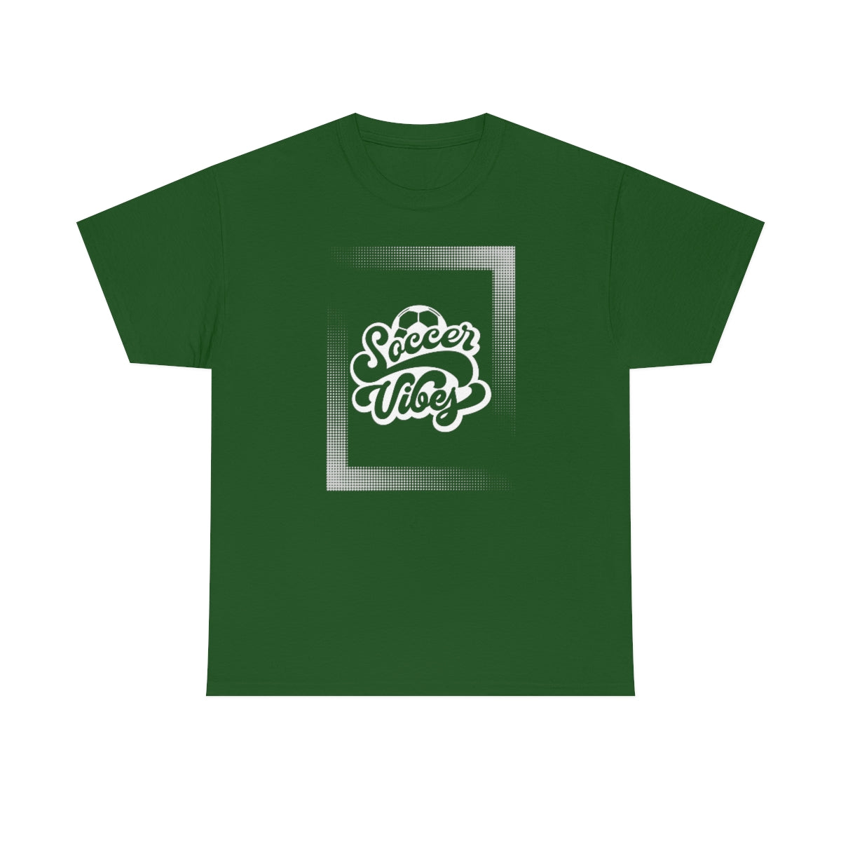 "Soccer Vibes" Unisex Heavy Cotton Tee