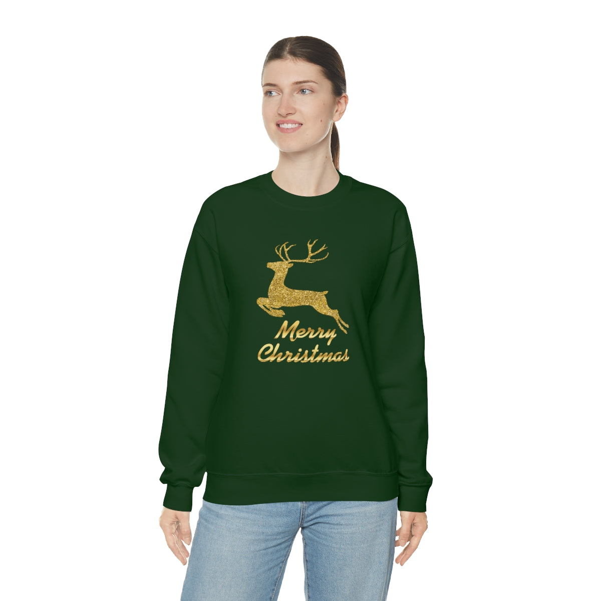 "Merry Christmas" Unisex Heavy Blend™ Crewneck Sweatshirt