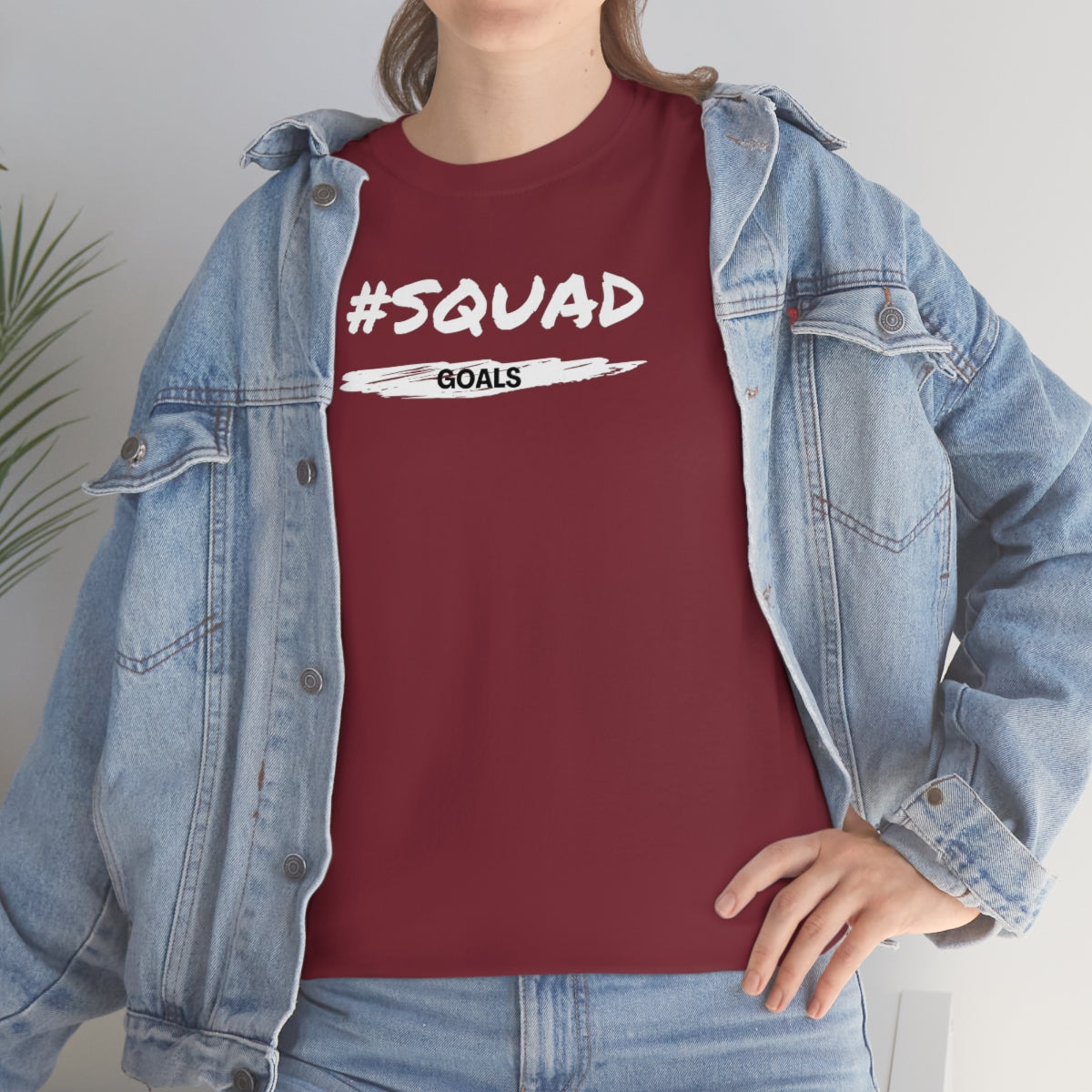 "Squad Goals" Unisex Heavy Cotton Tee