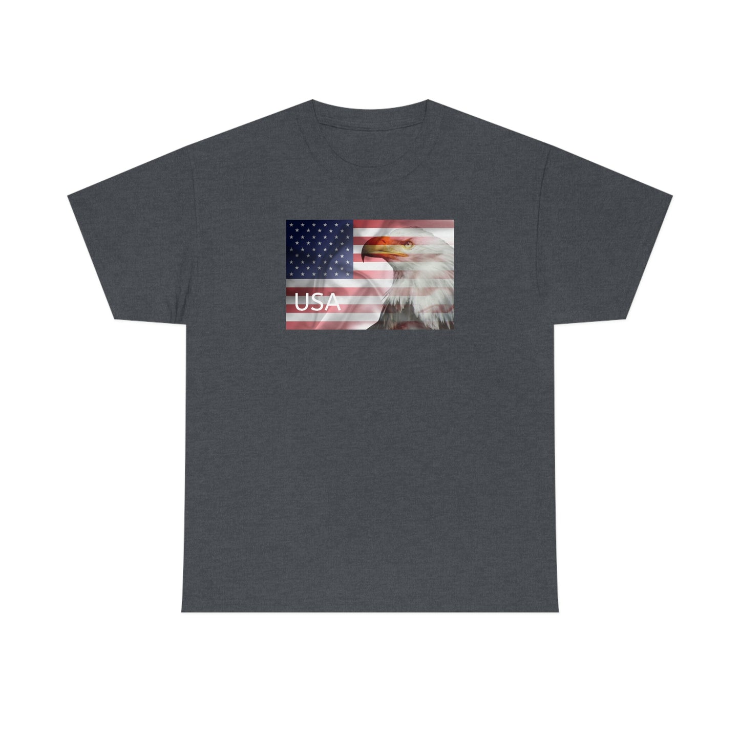 "USA Eagle" Unisex Heavy Cotton Tee