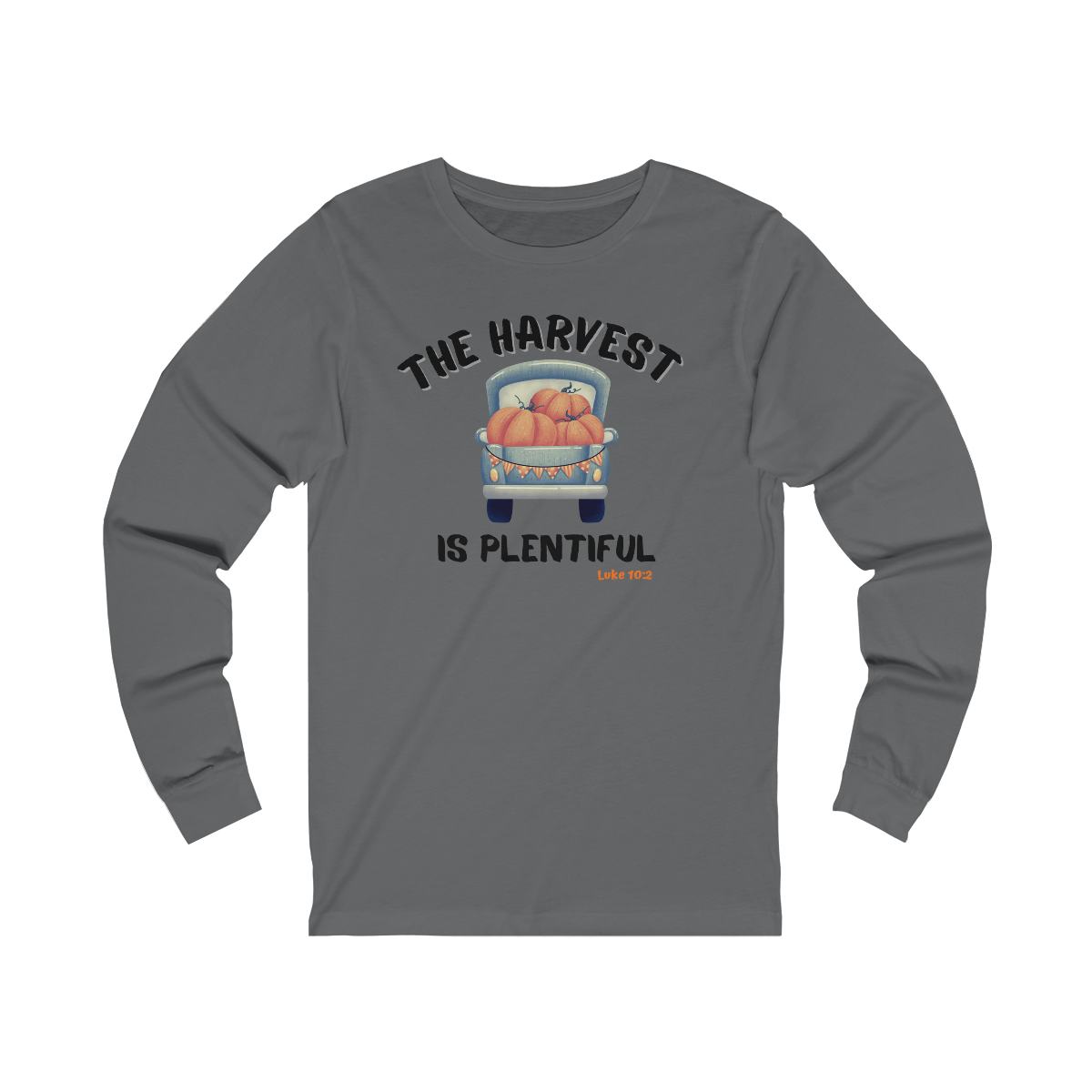 "The Harvest is Plentiful" Unisex Jersey Long Sleeve Tee