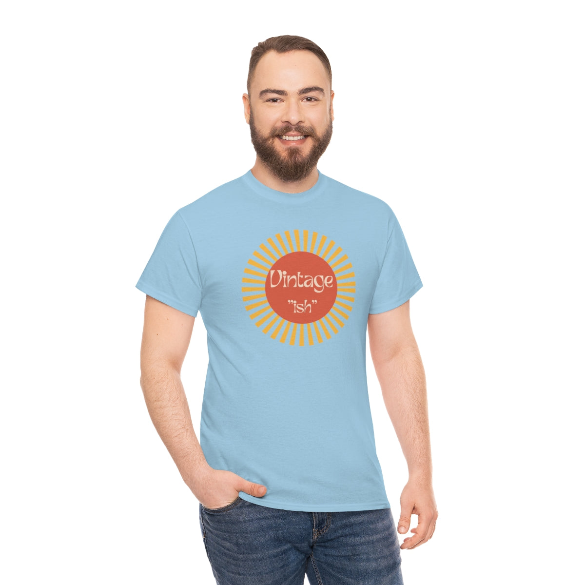 Vintage "ISH" Unisex Heavy Cotton Tee
