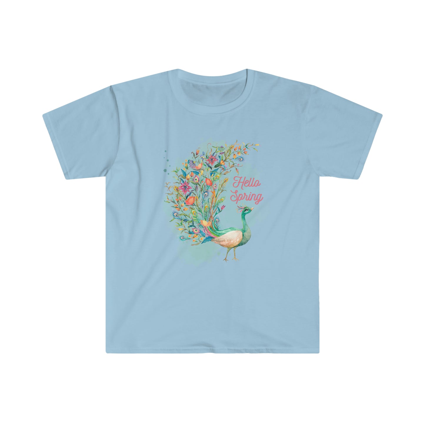"Hello Spring" Unisex Softstyle T-Shirt