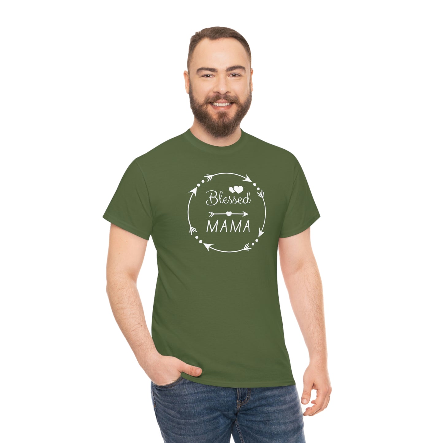 "Blessed Mama" Unisex Heavy Cotton Tee