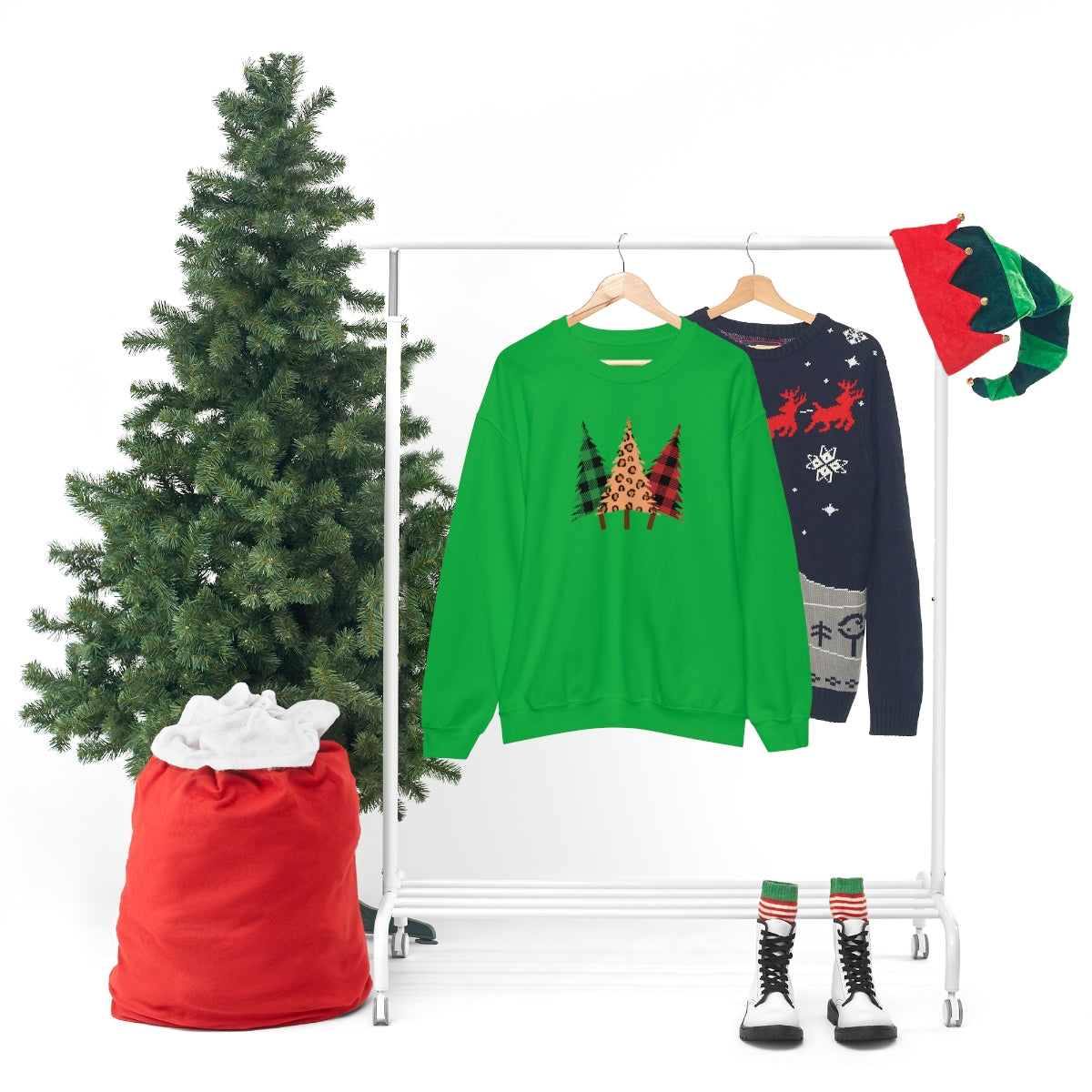 "Christmas Trees" Unisex Heavy Blend™ Crewneck Sweatshirt