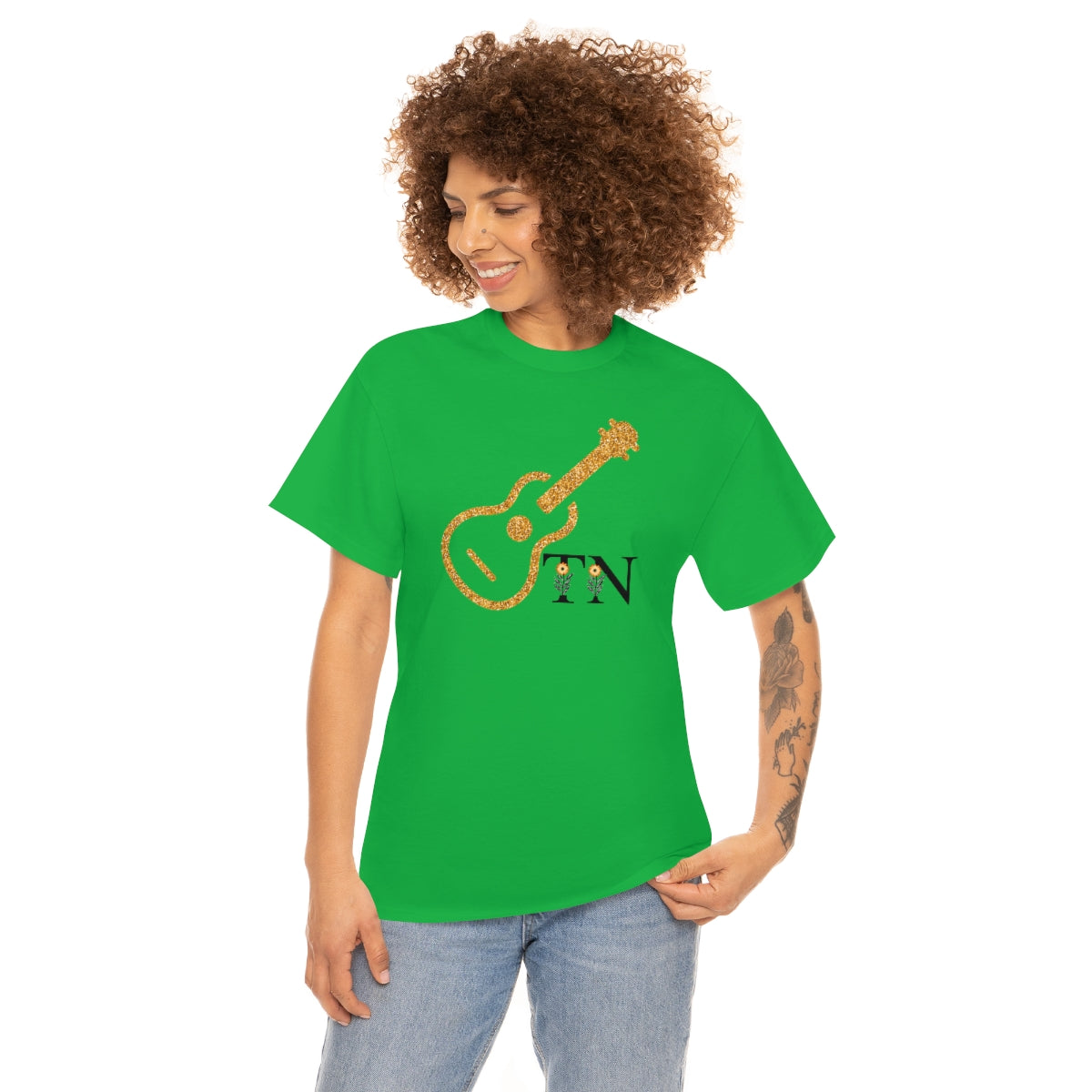 "Guitar" Unisex Heavy Cotton Tee