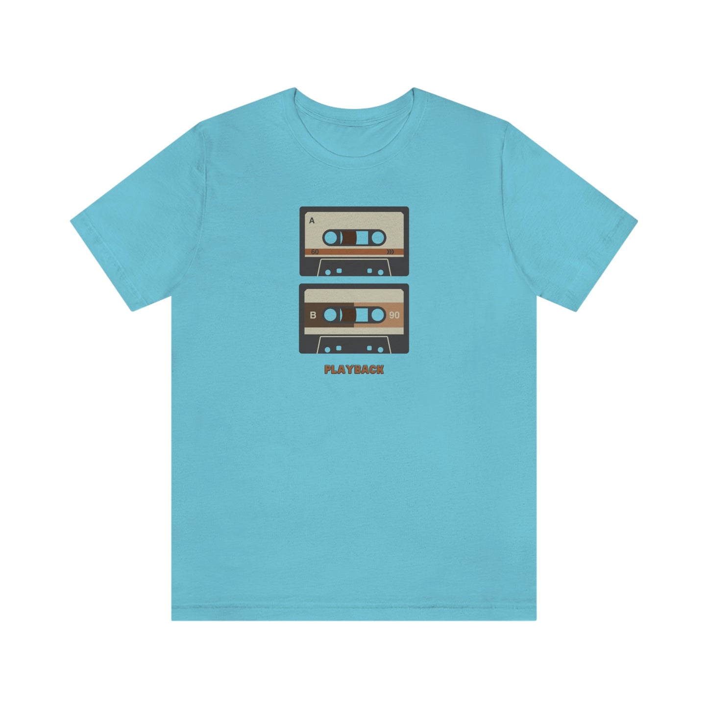 "Playback" Unisex Jersey Short Sleeve Tee