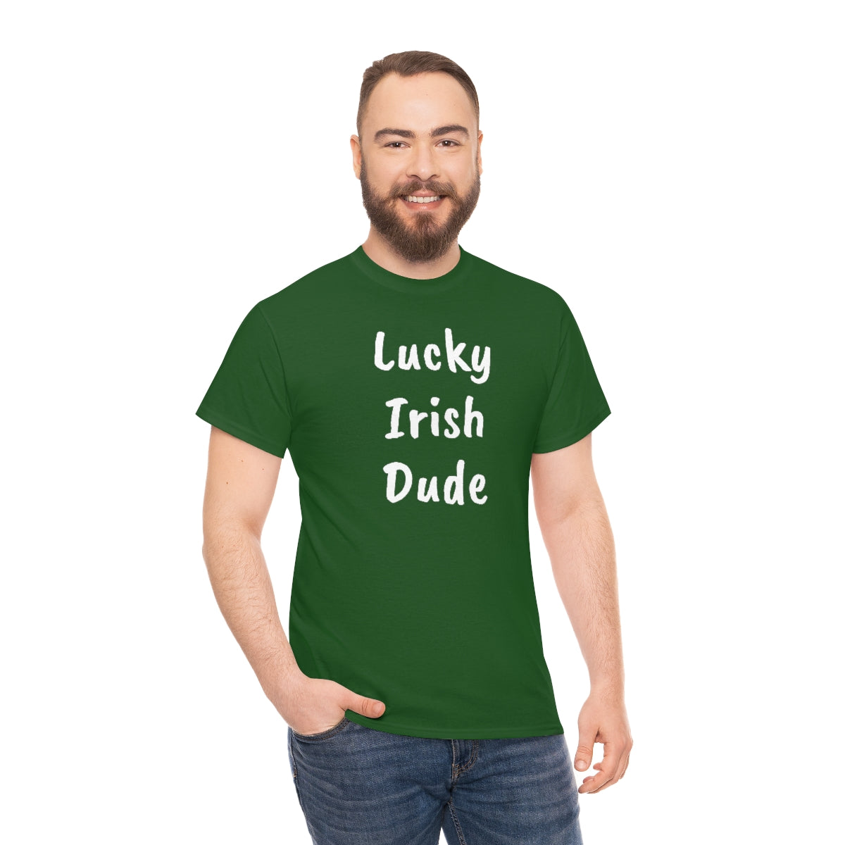 Lucky Irish Dude Unisex Heavy Cotton Tee