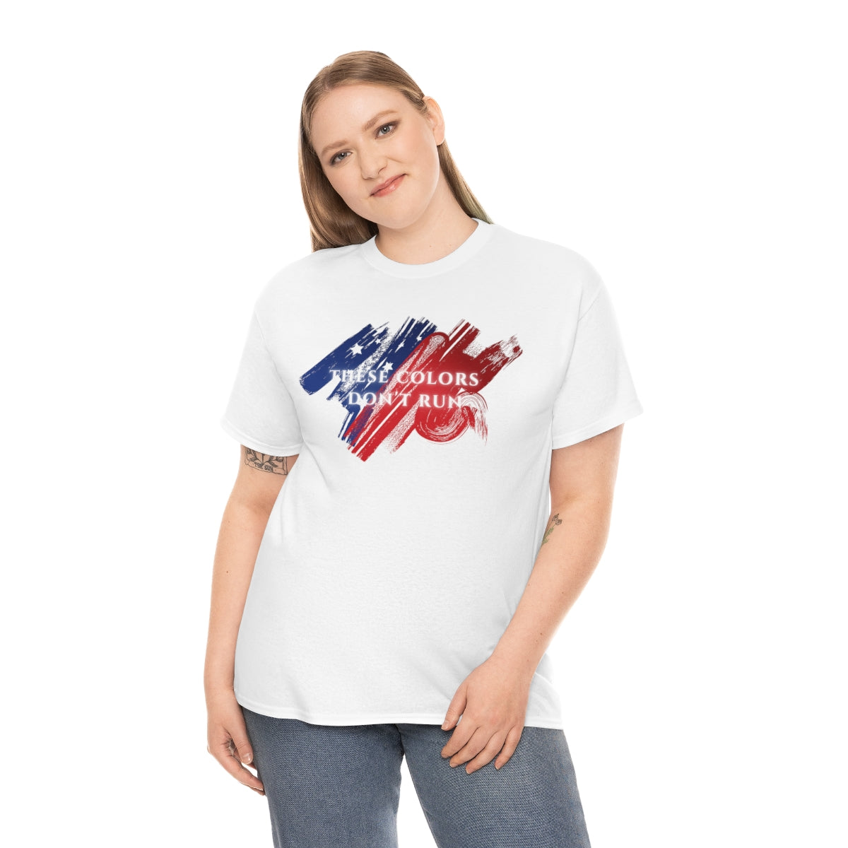"These Colors Don't Run" Unisex Heavy Cotton Tee