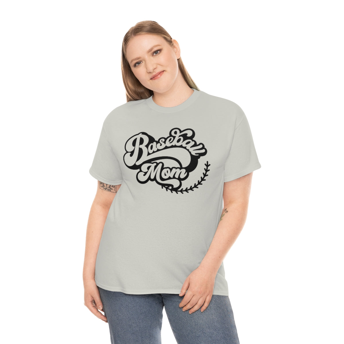 "Baseball Mom" Unisex Heavy Cotton Tee