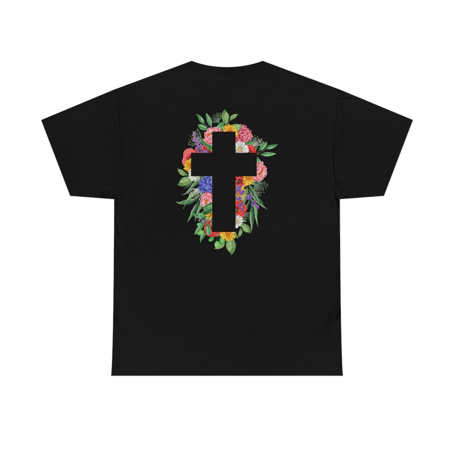"Faith" (Front/Back Design) Unisex Heavy Cotton Tee