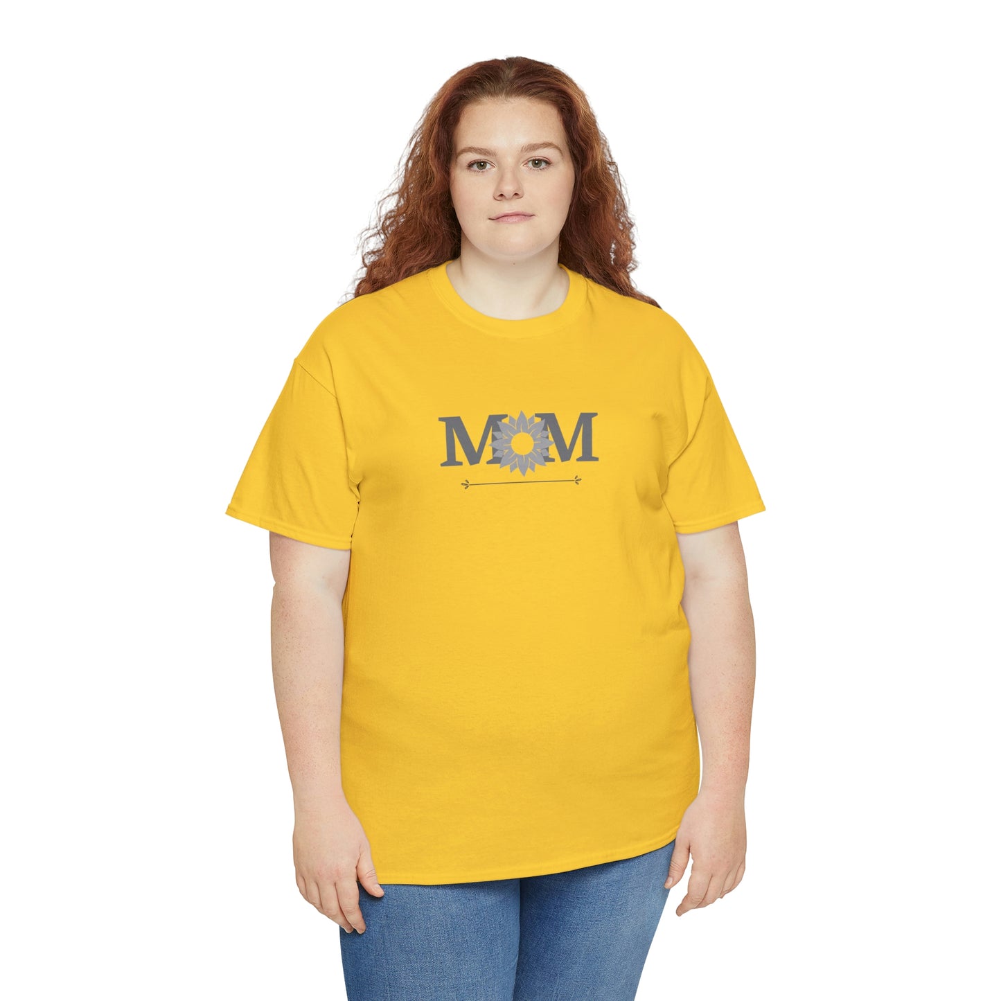 "Mom" Unisex Heavy Cotton Tee