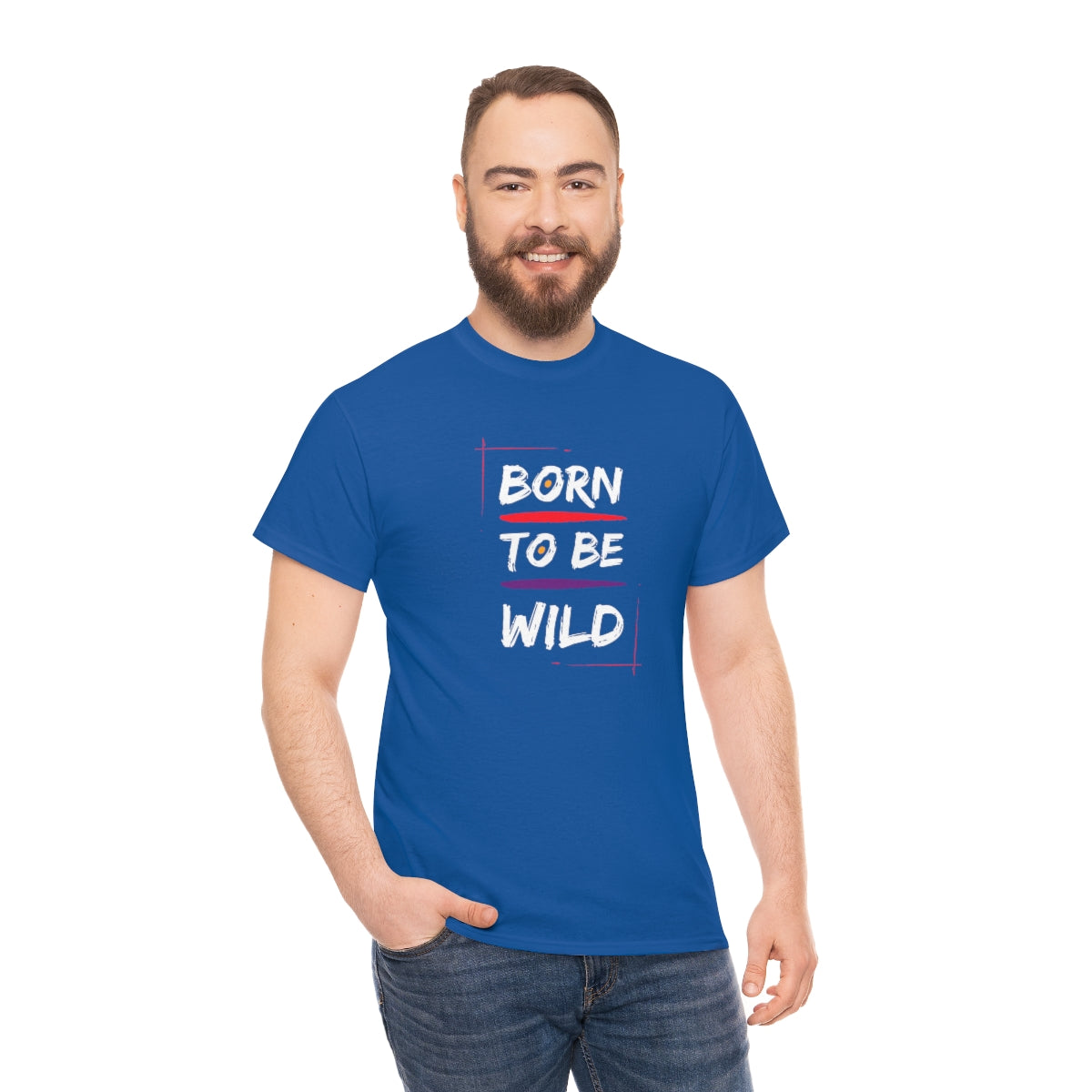 Born to be Wild Unisex Heavy Cotton Tee