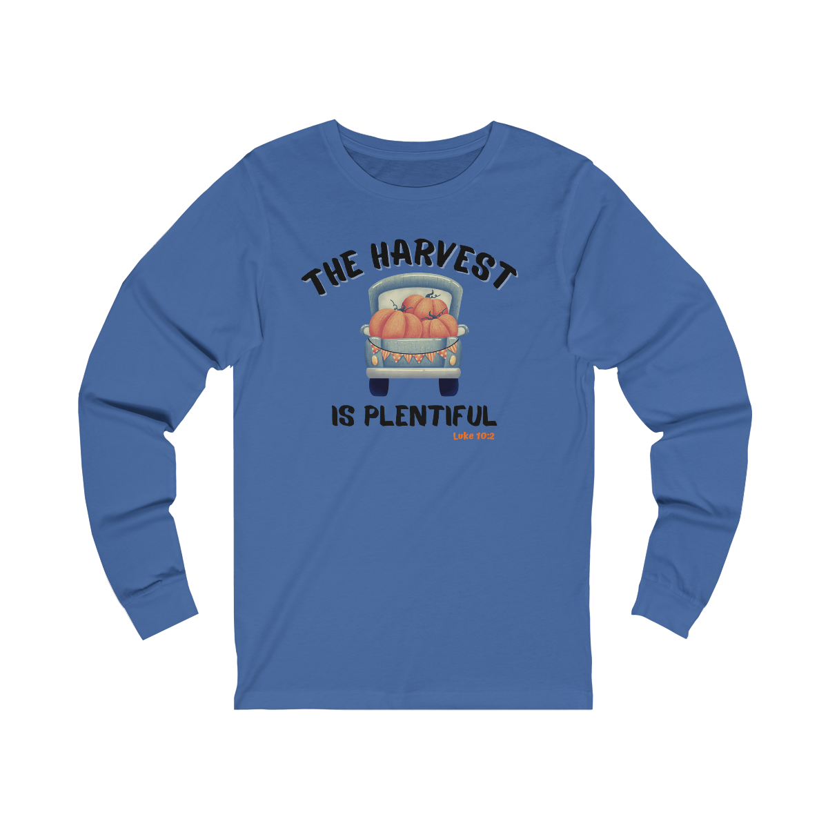 "The Harvest is Plentiful" Unisex Jersey Long Sleeve Tee