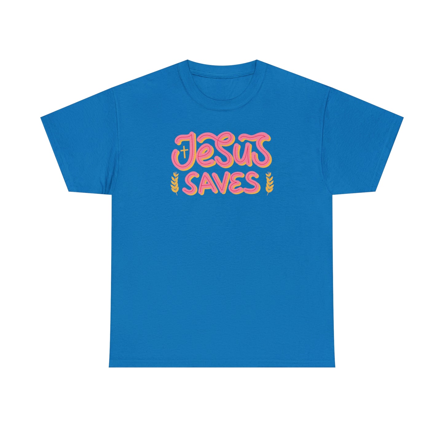 "Jesus Saves" Unisex Heavy Cotton Tee